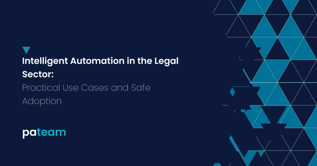 Intelligent Automation in the Legal Sector, Practical Use Cases and Sage Adoption