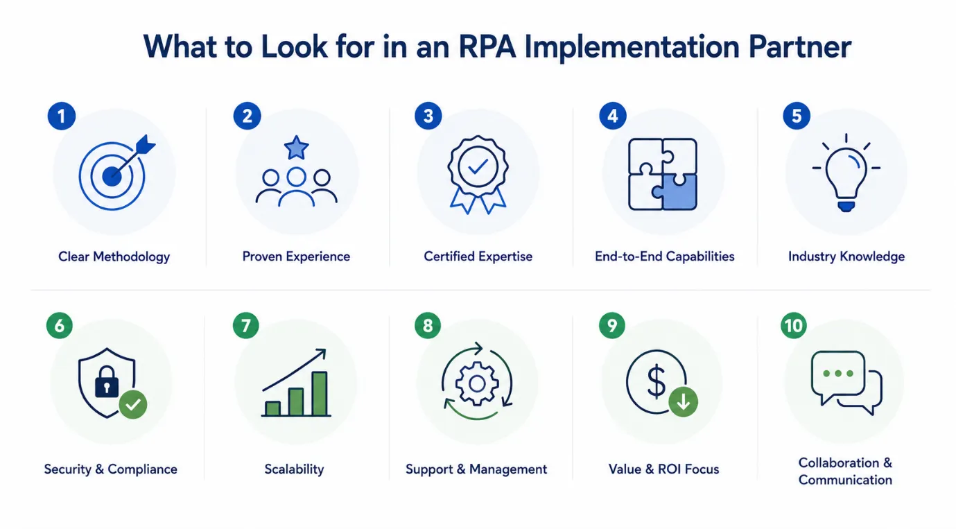 What To Look For In An Rpa Implementation Partner